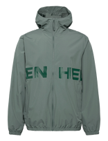 Helly Hansen - Core Graphic Rain Jacket - Sportinis lietpaltis - Pilka