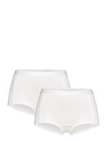 Björn Borg - Everyday Cotton Boxer Shorts 2P - Sportinės kelnaitės - Balta