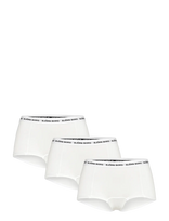 Björn Borg - Logo Boxer Shorts 3P - Sportinės kelnaitės - Balta