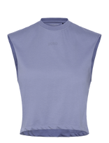 Björn Borg - Borg Cropped Tank Top - Sportinė palaidinė be rankovių - Mėlyna