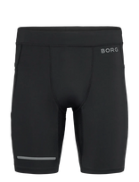 Björn Borg - Borg Performance Short Tights - Treniruočių tamprės - Juoda