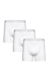 Björn Borg - Cotton Stretch Boxer 3P - Bokseriai - Balta