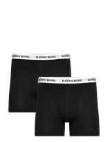 Björn Borg - Cotton Stretch Boxer 3P - Bokseriai - Juoda
