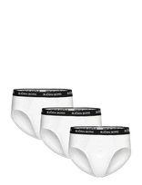 Björn Borg - Cotton Stretch Brief 3P - Kelnaitės - Balta
