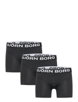 Björn Borg - Cotton Stretch Boxer 3P - Apatinės kelnaitės - Pilka