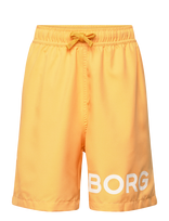 Björn Borg - Borg Swim Shorts - Maudymosi šortai - Oranžinė