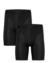 Björn Borg - Sports Lightweight Long Leg Boxer 2P - Sportiniai bokser šortai - Juoda