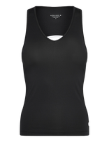 Björn Borg - Ace V Neck Tank Top - Sportinė palaidinė be rankovių - Juoda