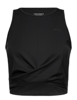 Björn Borg - Studio Cross Tank Top - Sportinė palaidinė be rankovių - Juoda