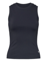Björn Borg - Ace Pocket Ribbed Tank Top - Sportinė palaidinė be rankovių - Tamsiai mėlyna