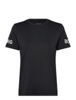 Björn Borg - Borg T-Shirt - Sportiniai marškinėliai - Juoda