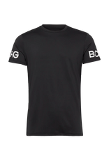 Björn Borg - Borg T-Shirt - Sportiniai marškinėliai - Juoda