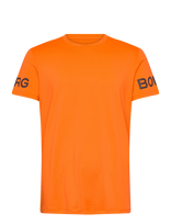 Björn Borg - Borg T-Shirt - Sportiniai marškinėliai - Oranžinė