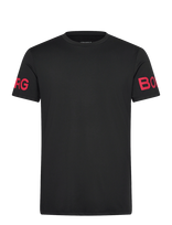Björn Borg - Borg T-Shirt - Sportiniai marškinėliai - Juoda