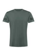 Björn Borg - Borg T-Shirt - Sportiniai marškinėliai - Chaki spalva