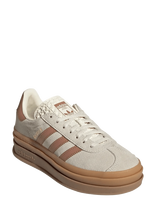 Adidas Originals - Gazelle Bold J - Žemakulniai sportbačiai - Kreminė spalva