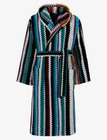 Missoni Home - Curt Hooded Bathrobe - Chalatas - Marga / raštuota