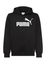 PUMA - Ess No. 1 Logo Hoodie Fl B - Džemperis - Juoda