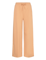 PUMA - Her Comfort High-Waist Straight Pants - Sportinės kelnės - Oranžinė