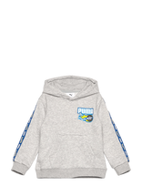 PUMA - Puma X Hot Wheels Graphic Hoodie Tr - Megztiniai ir džemperiai su gobtuvu - Pilka