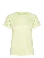 PUMA - W Run Velocity Tee (Poly) - Sportiniai marškinėliai - Geltona