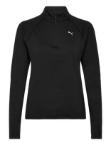PUMA - W Run Velocity Cloudspun 1/4 Zip - Sportiniai flisiniai ir viduriniai sluoksniai - Juoda