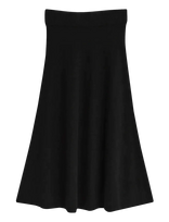 Gant - Superfine Lambswool Skirt - Iki kelių ir midi sijonai - Juoda