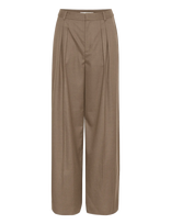 Gestuz - Caciagz Hw Pants - Plačios kelnės - Smėlio