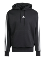Adidas Sportswear - M 3S Fl Hd - Sportinis džemperis su gobtuvu - Juoda