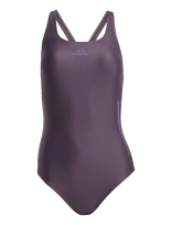 Adidas Sportswear - 3S Bld Swimsuit - Sportinis maudymosi kostiumėlis - Violetinė