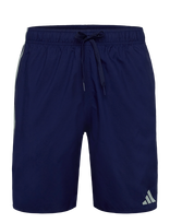 Adidas Performance - 3S Bld Sh 8In - Sportiniai maudymosi šortai - Tamsiai mėlyna