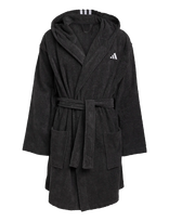 Adidas Sportswear - Bathrobe Hooded - Sportinis maudymosi kostiumėlis - Juoda