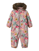 Name It - Nmfsnow10 Suit Aop Fo Noos - Slidinėjimo kombinezonai ir komplektai - Rožinė