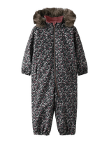 Name It - Nmfsnow10 Suit Aop Fo Noos - Slidinėjimo kombinezonai ir komplektai - Tamsiai mėlyna