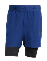 Adidas Performance - Gym+ 2In1 Short - Mėlyna