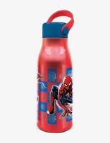 Spider-man - Spiderman, Flexi Håndtag Aluminium Flaske, 760 Ml - Maistui - Raudona
