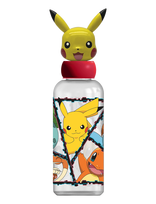 Pokemon - Pokémon, 3D Figurine Bottle, 560 Ml - Maistui - Marga / raštuota