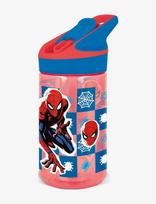 Spider-man - Spiderman, Tritan Premium Vandflaske, 480Ml - Maistui - Marga / raštuota