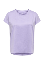 Only Play - Onpaub-Core On Ss Loose Bat Tee - Sportiniai marškinėliai - Violetinė