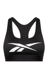 Reebok Performance - Womens Rbk Bra Top Racer Back Teres - Sportinė liemenė - Juoda