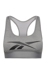 Reebok Performance - Womens Rbk Bra Top Racer Back Teres - Sportinė liemenė - Pilka