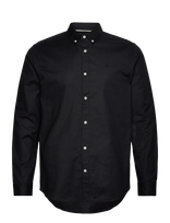 Scotch & Soda - Core - Oxford Solid - Verslo marškiniai - Juoda