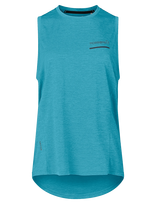 Norrøna - Senja Equaliser Tank Top W's - Sportinė palaidinė be rankovių - Mėlyna