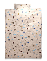 BrandMac - Bed Linen "By Mats" Flying Kite 100X140, 40X45 Cm - Patalynės komplektas - Kreminė spalva