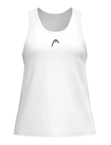 Head - Club 25 Tech Tank Top Women - Sportinė palaidinė be rankovių - Balta
