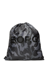 Björn Borg - Borg Junior Drawstring Bag 15L - Sportinis krepšys - Pilka