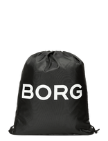 Björn Borg - Borg Junior Drawstring Bag 15L - Sportinis krepšys - Juoda