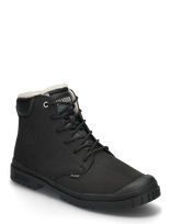 Palladium - Sp20 Cuff Lth Wp Wl - Suvarstomi batai - Juoda