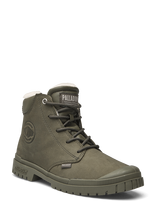 Palladium - Sp20 Cuff Lth Wp Wl - Suvarstomi batai - Chaki spalva
