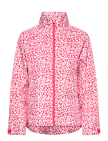 Daily Sports - Flaine Print Rain Jacket - Sportinis lietpaltis - Rožinė